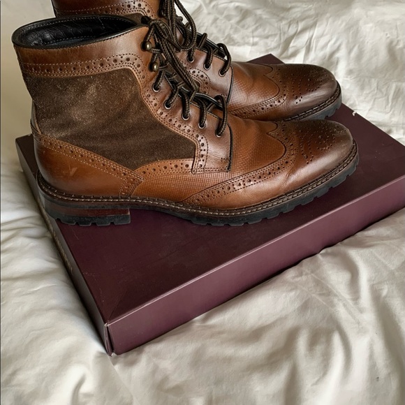 Johnston Murphy Wingtip Boots - Picture 3 of 4